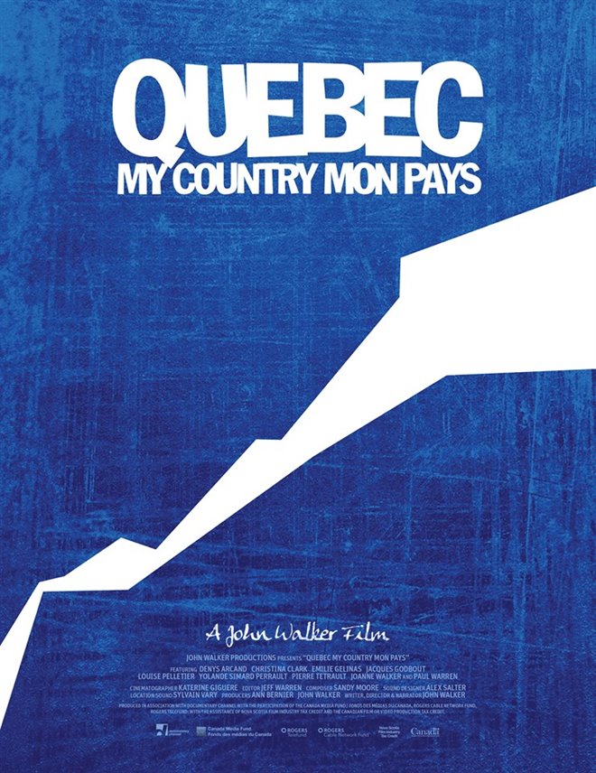 Quebec My Country Mon Pays Large Poster