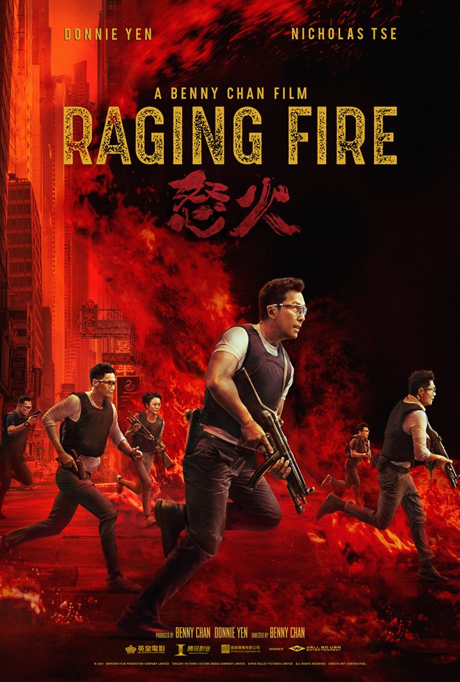 Raging Fire Large Poster