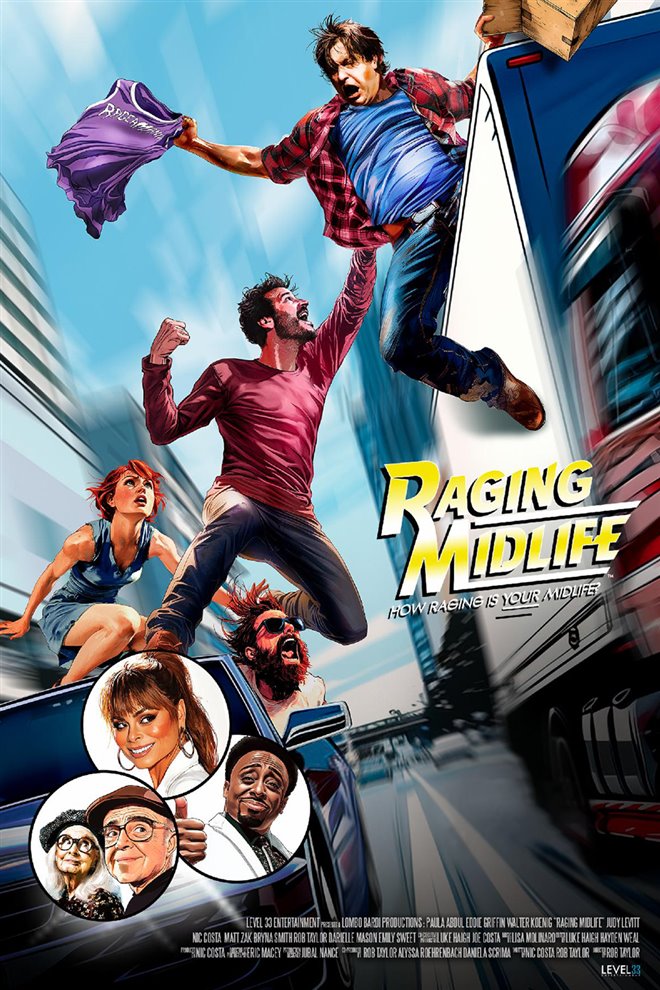 Raging Midlife Large Poster