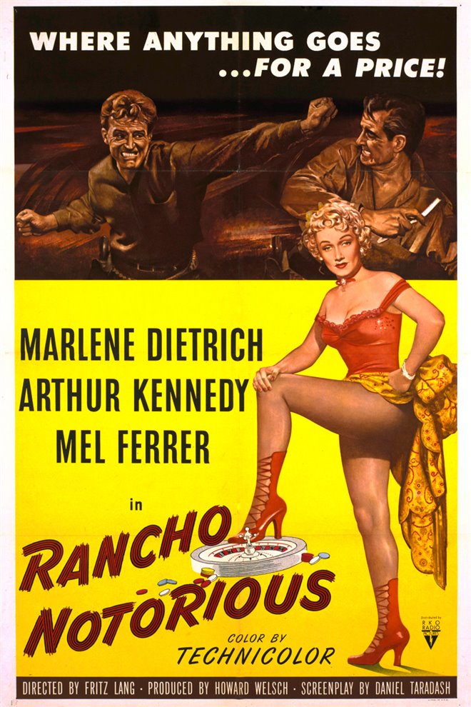 Rancho Notorious Large Poster