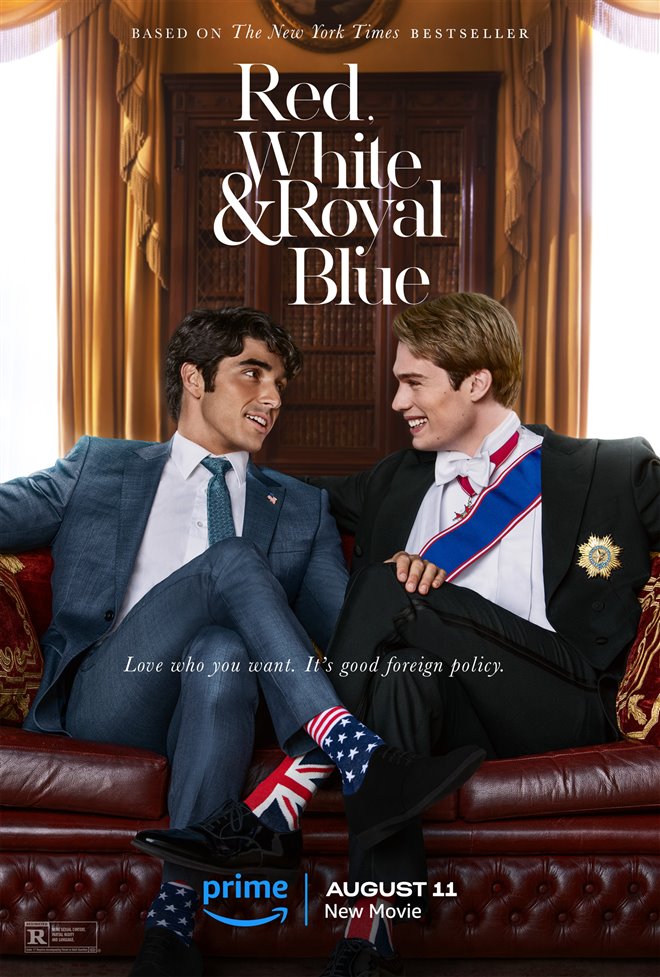 Red, White & Royal Blue (Prime Video) Large Poster