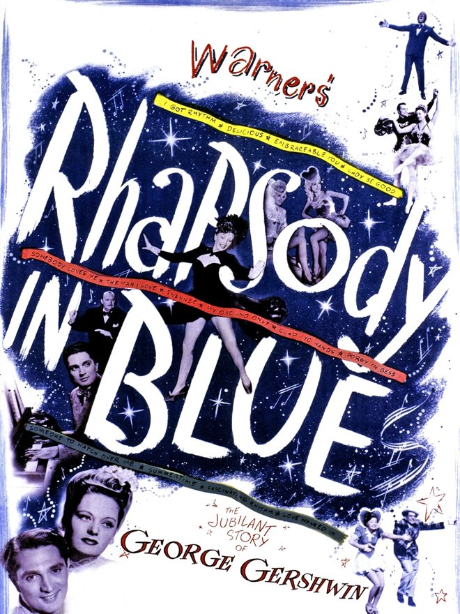 Rhapsody in Blue Large Poster
