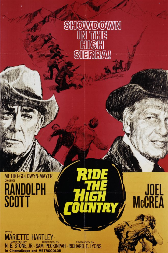 Ride the High Country Large Poster