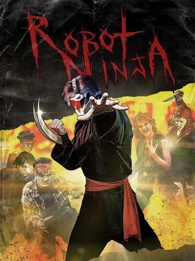 Robot Ninja Large Poster