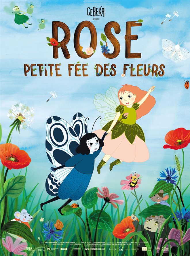 Rose, petite fée des fleurs (v.o.f.) Large Poster
