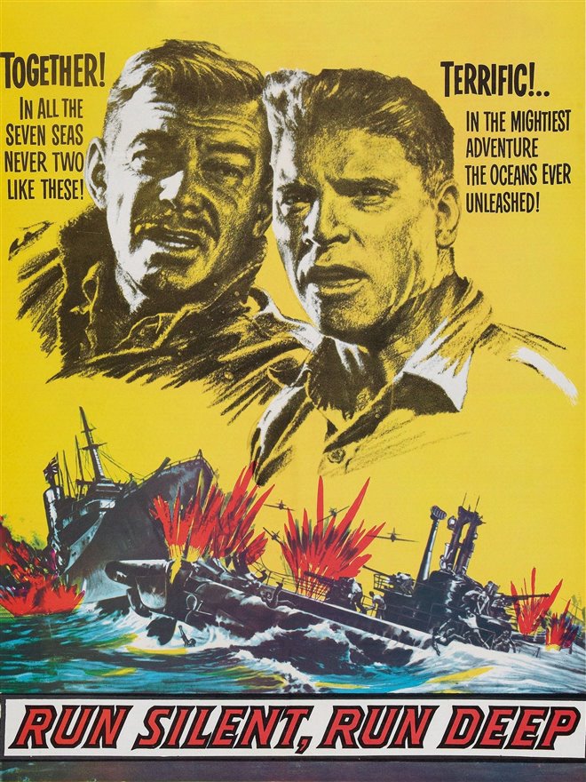 Run Silent, Run Deep (1958) Large Poster