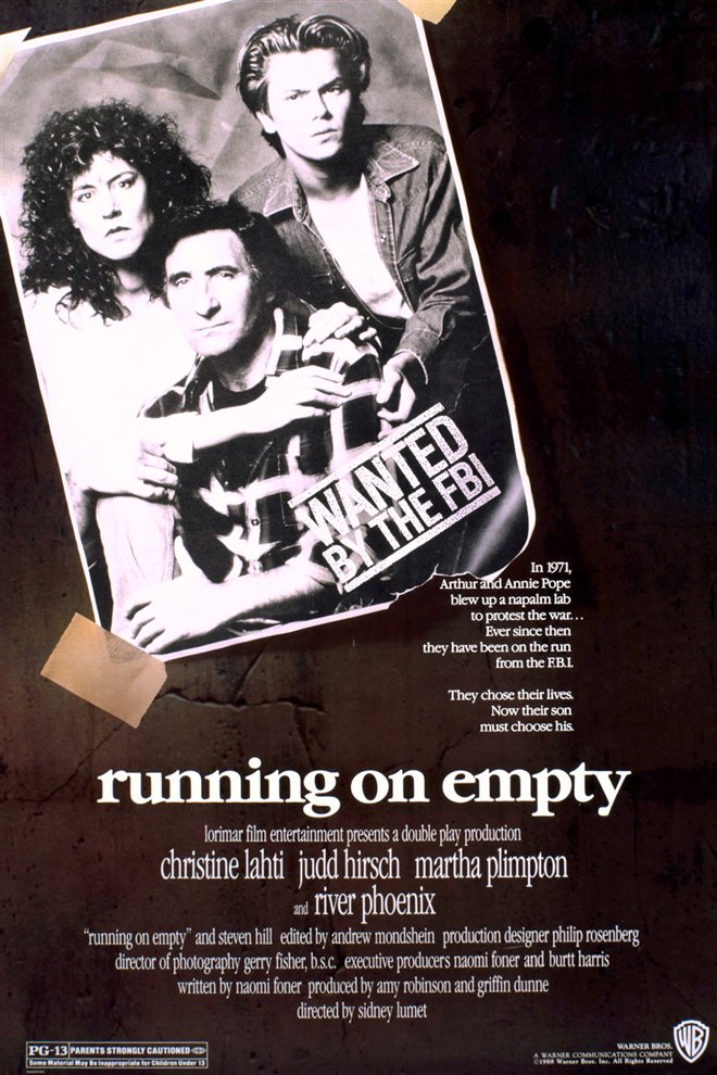 Running on Empty Large Poster