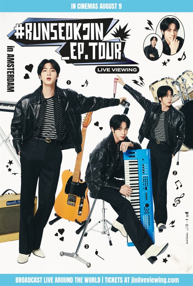 #RUNSEOKJIN_EP.TOUR in AMSTERDAM: LIVE VIEWING Large Poster