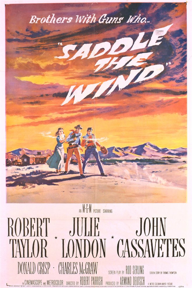 Saddle the Wind Large Poster