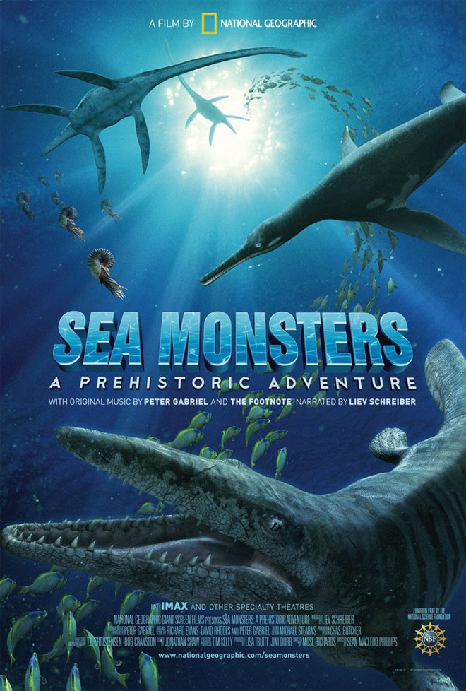 Sea Monsters: A Prehistoric Adventure Large Poster