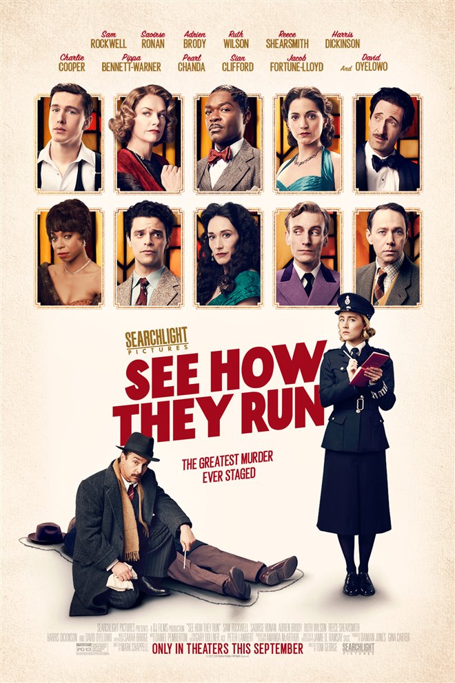 See How They Run Large Poster