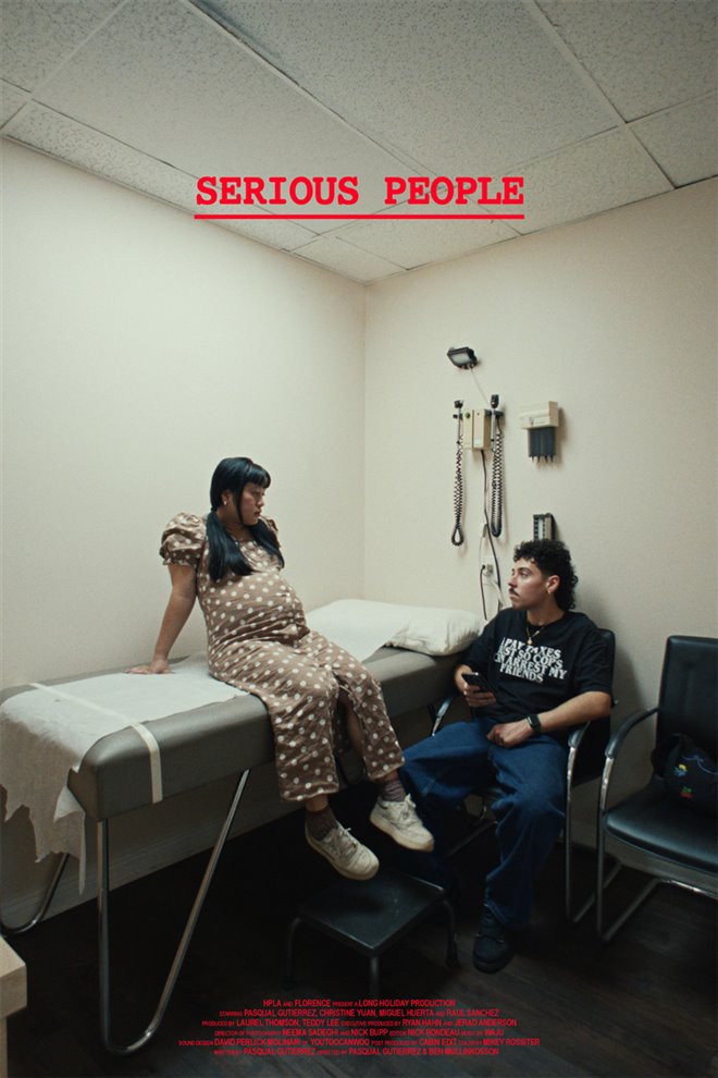 Serious People Large Poster