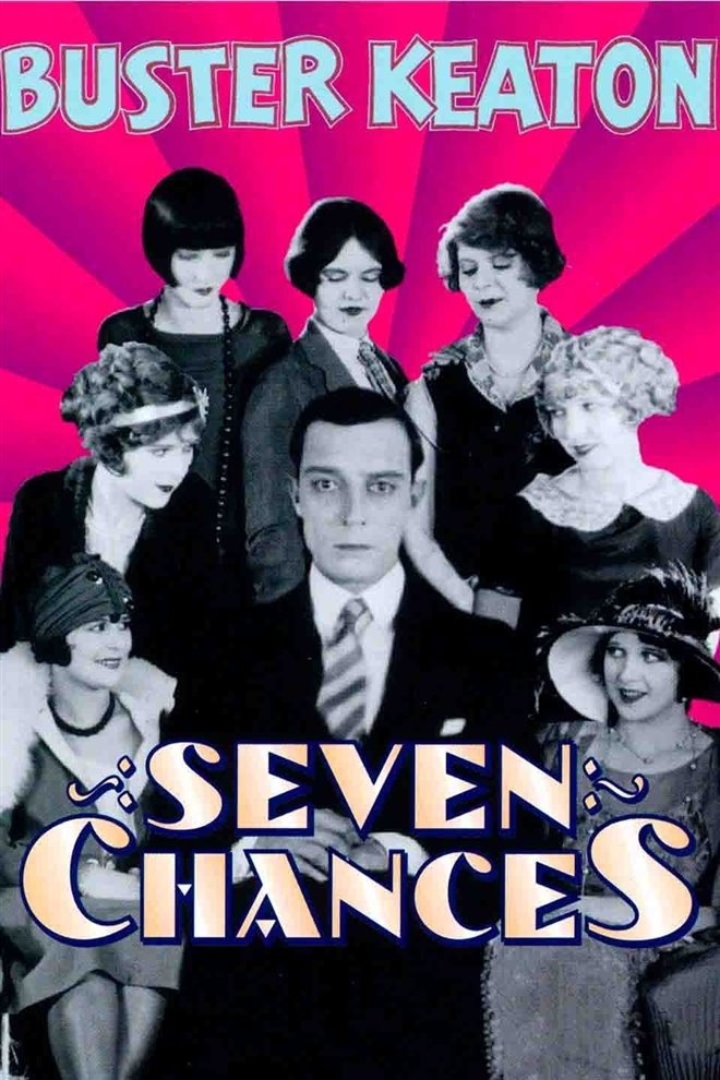 Seven Chances Large Poster