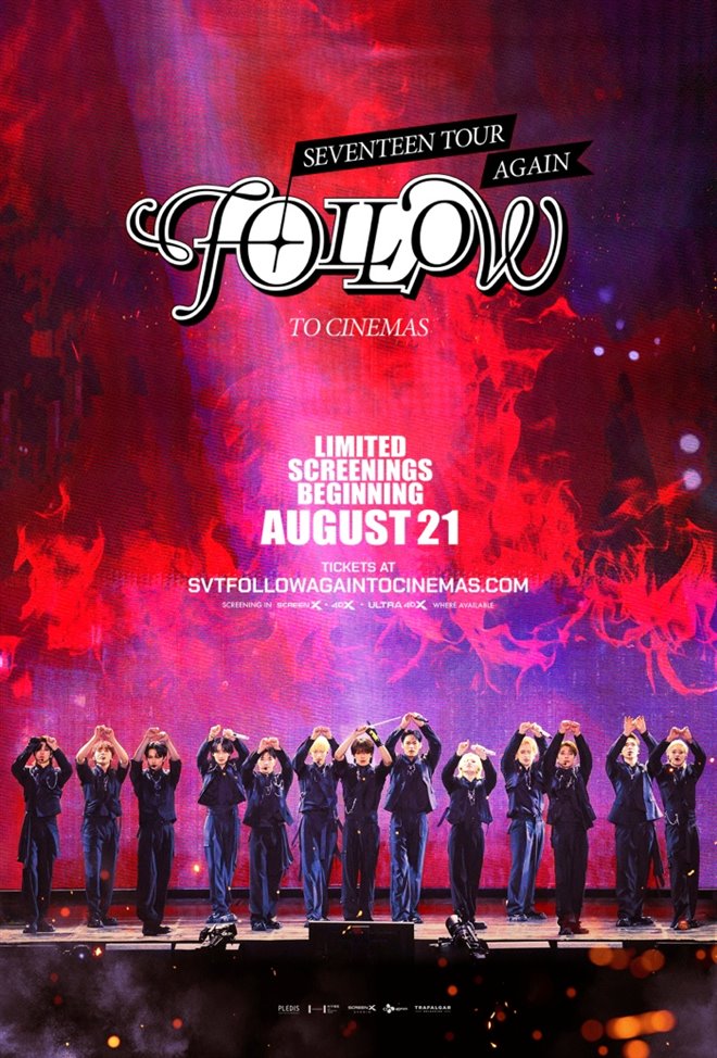 SEVENTEEN TOUR 'FOLLOW' AGAIN TO CINEMAS Large Poster