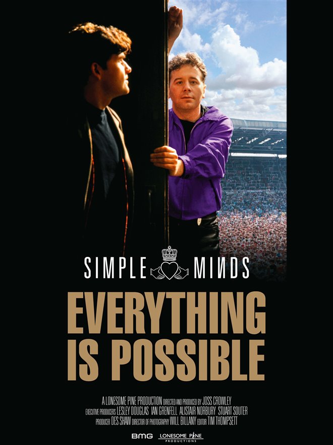 Simple Minds: Everything is Possible Large Poster