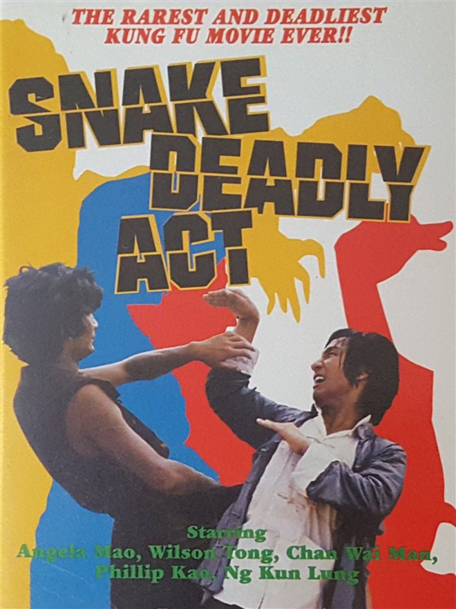 Snake Deadly Act Large Poster