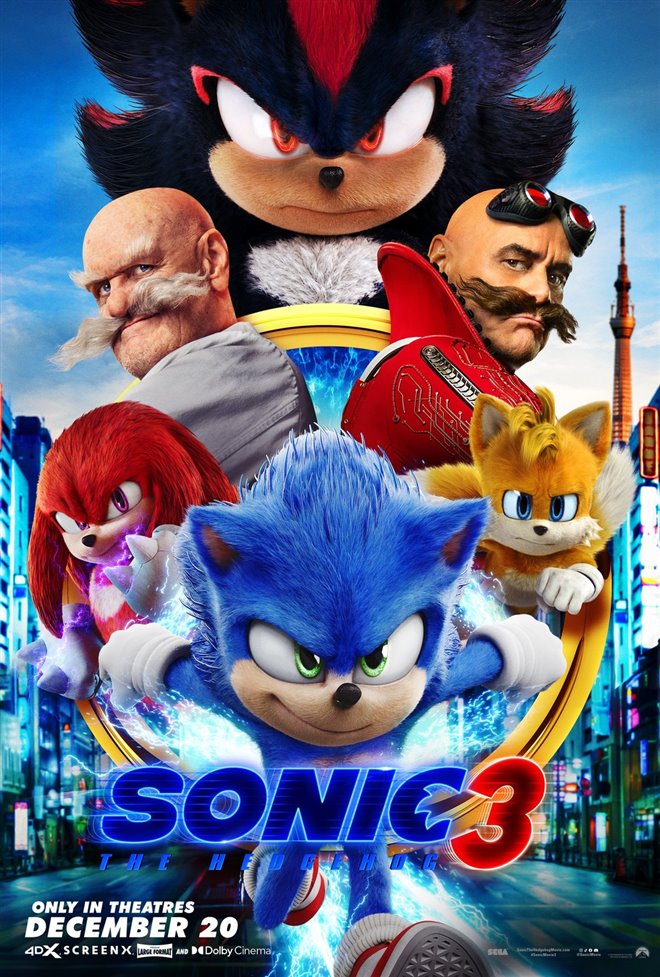 Sonic the Hedgehog 3 Large Poster