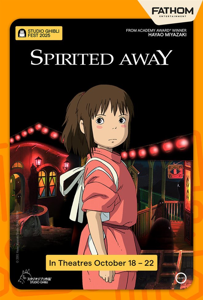 Spirited Away - Studio Ghibli Fest 2025 Large Poster