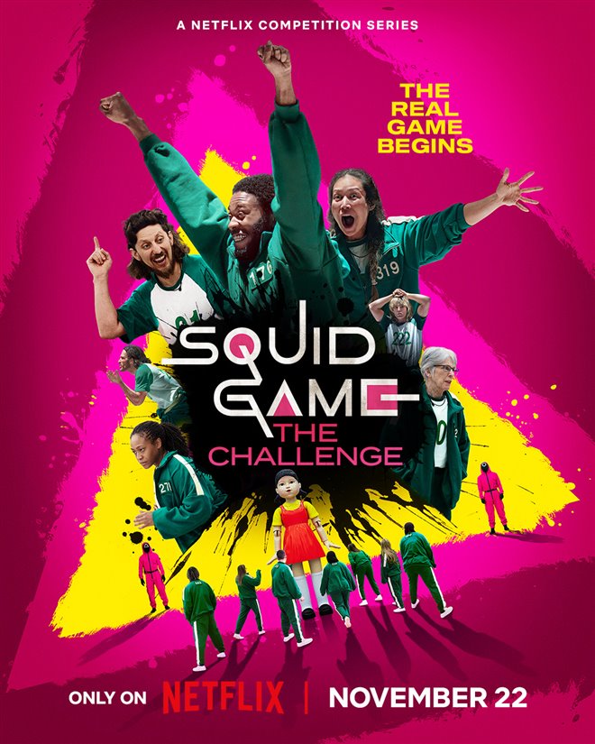 Squid Game: The Challenge (Netflix) Large Poster