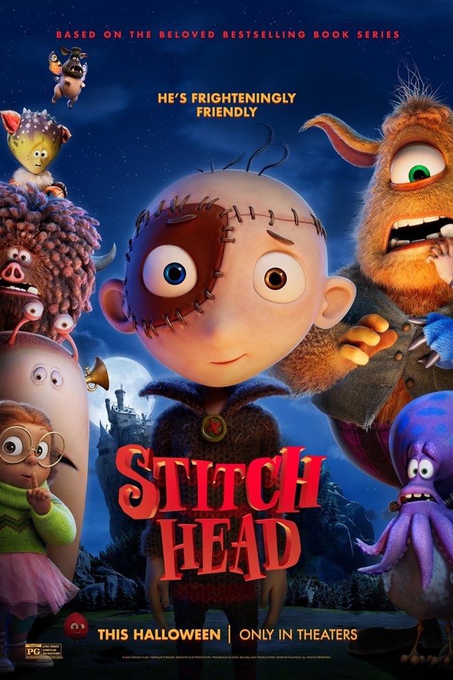 Stitch Head Large Poster