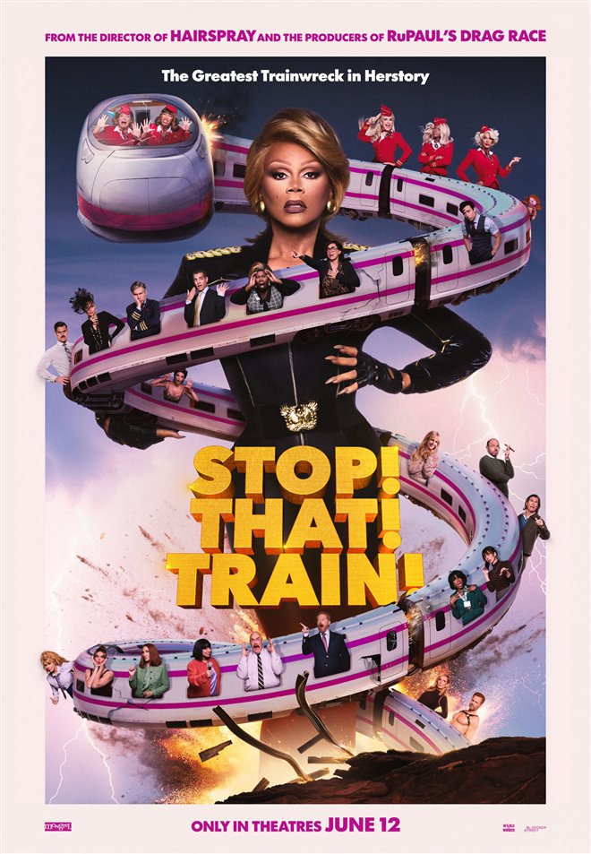 Stop! That! Train! Large Poster