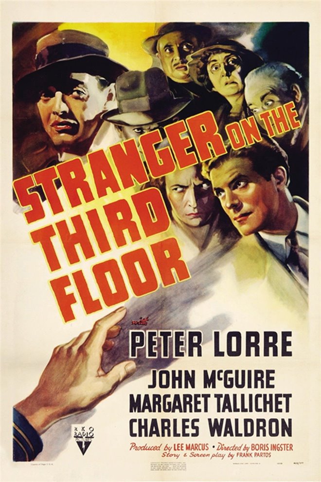 Stranger on the Third Floor Large Poster