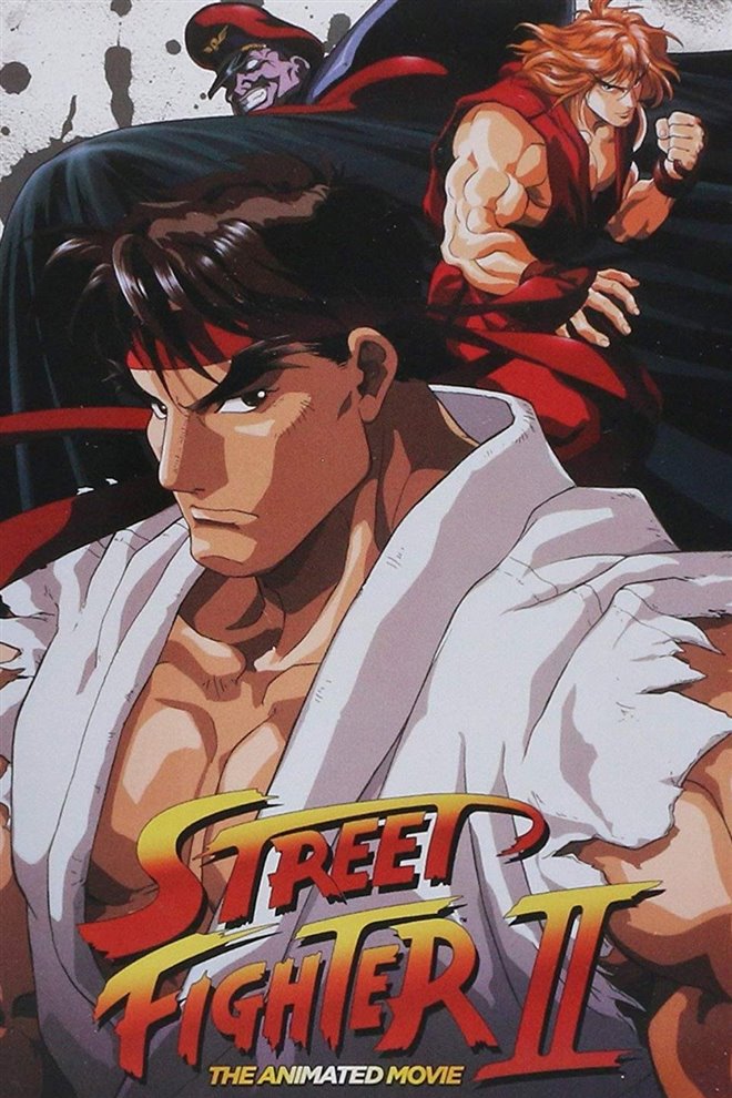 Street Fighter II: The Animated Movie Large Poster
