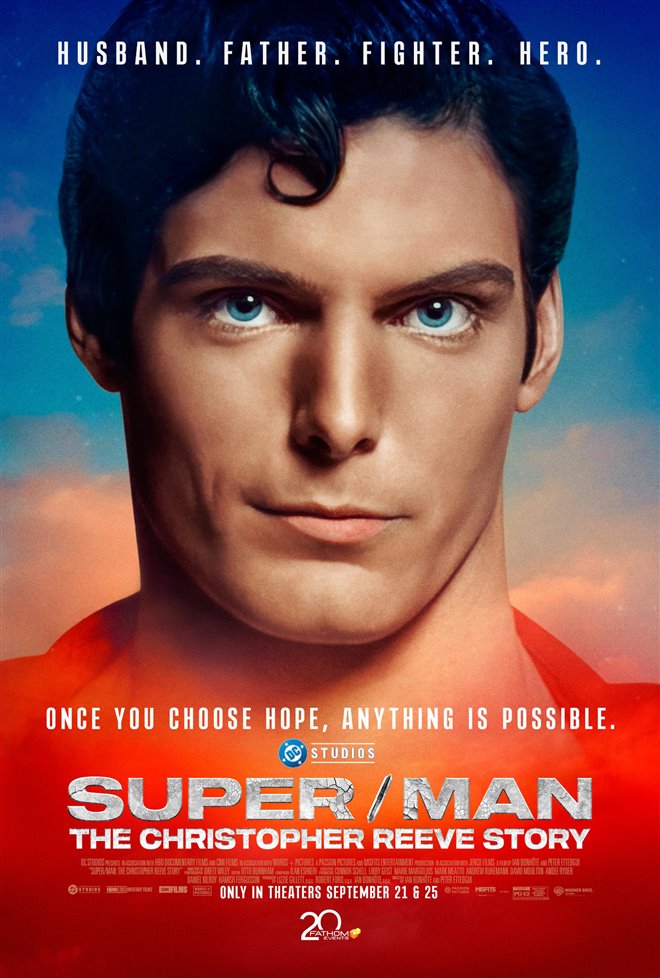 Super/Man: The Christopher Reeve Story Large Poster