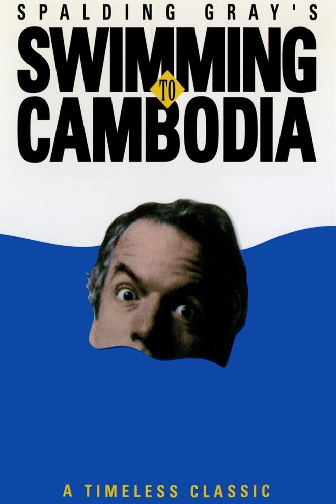 Swimming to Cambodia Large Poster
