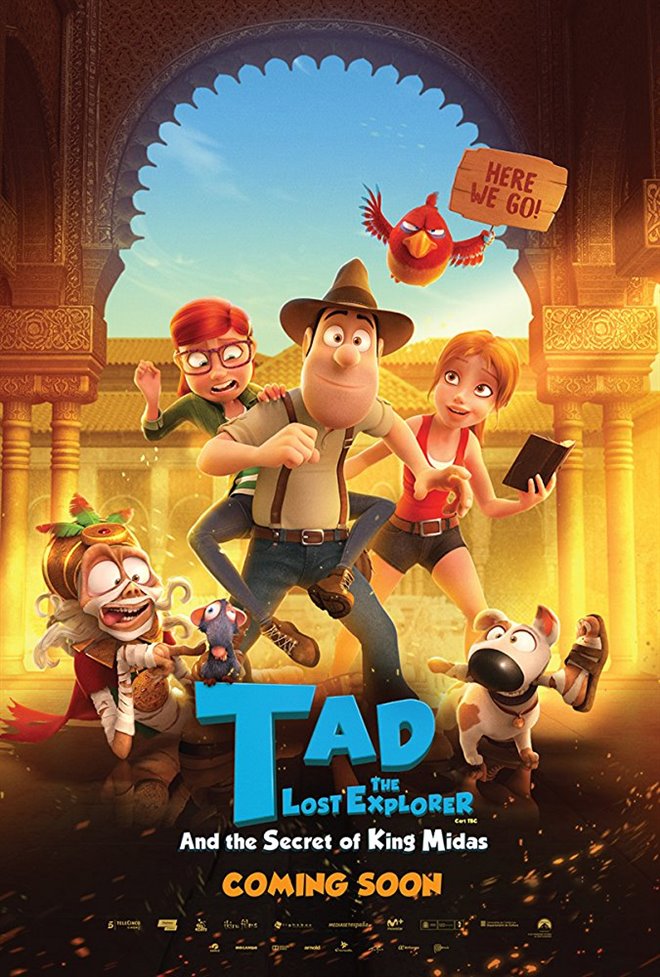 Tad the Lost Explorer and the Secret of King Midas Large Poster