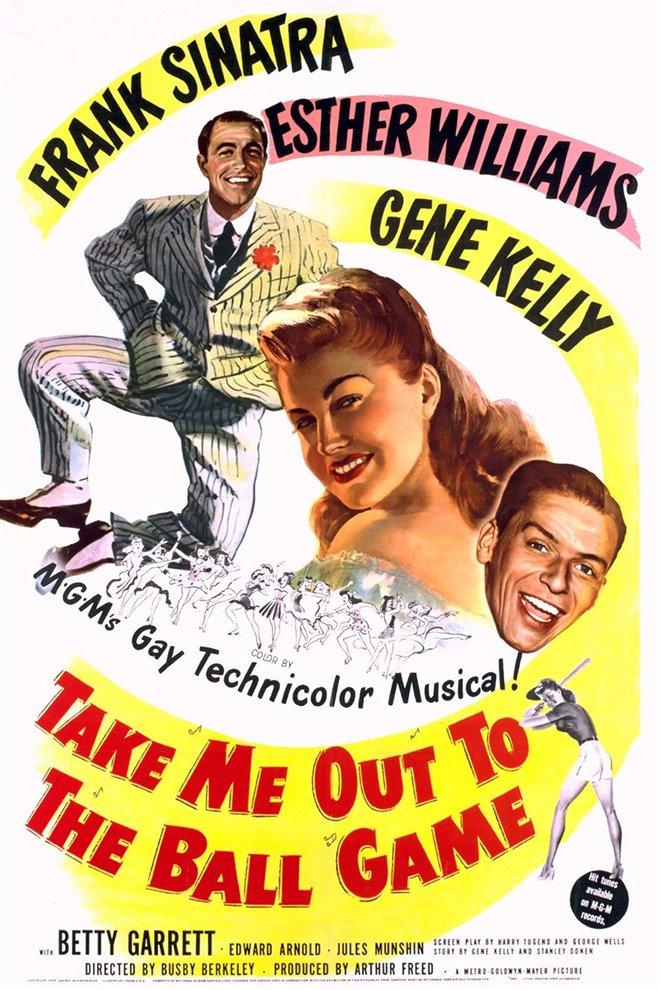 Take Me Out to the Ballgame Large Poster