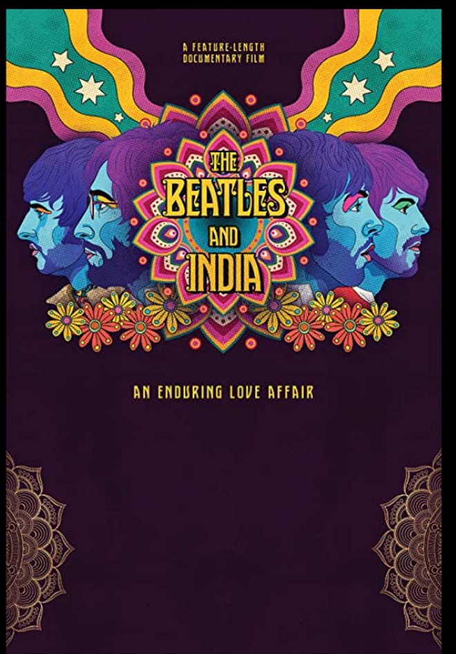 The Beatles and India (BritBox) Large Poster