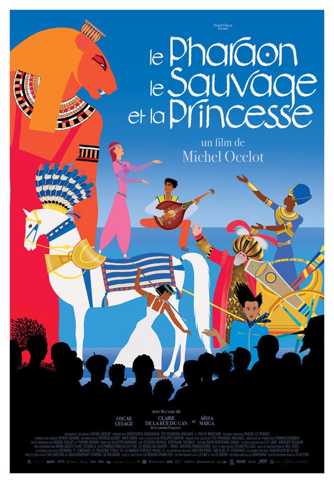 The Black Pharaoh, the Savage and the Princess Large Poster