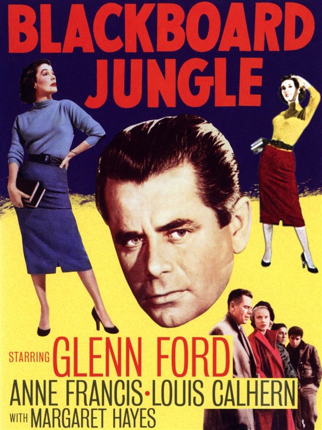 The Blackboard Jungle (1955) Large Poster