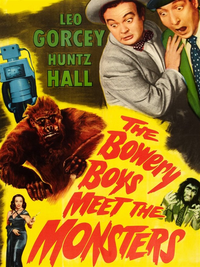 The Bowery Boys Meet the Monsters Large Poster