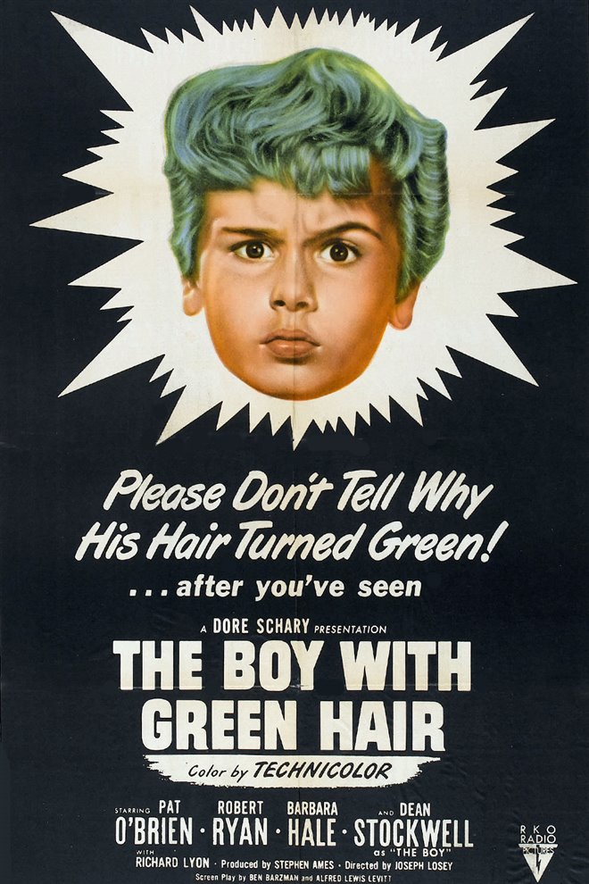 The Boy With Green Hair (1948) Large Poster