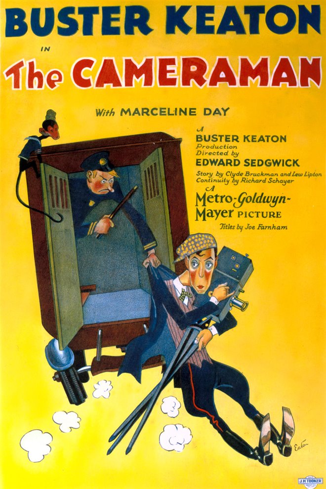 The Cameraman Large Poster