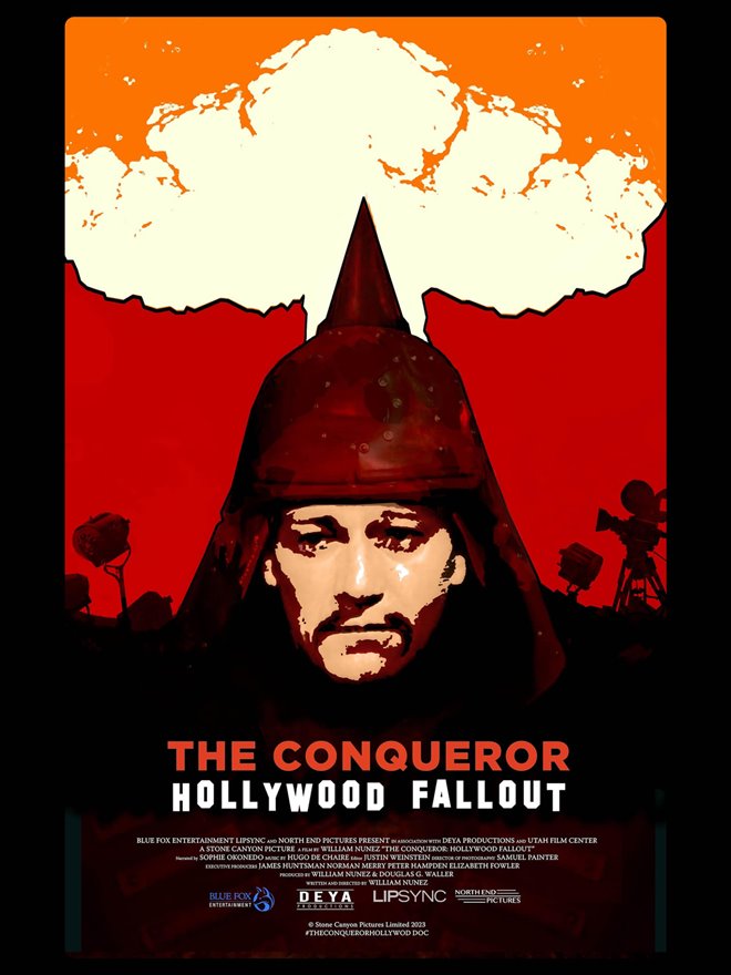 The Conqueror: Hollywood Fallout Large Poster