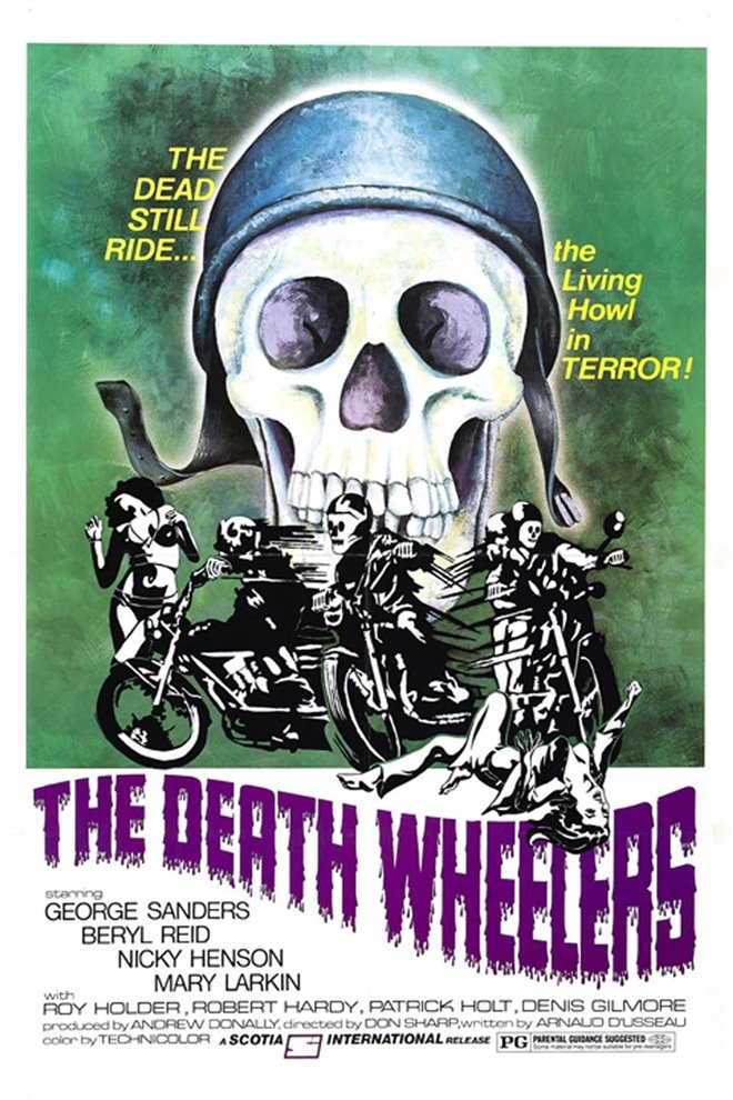 The Death Wheelers Large Poster