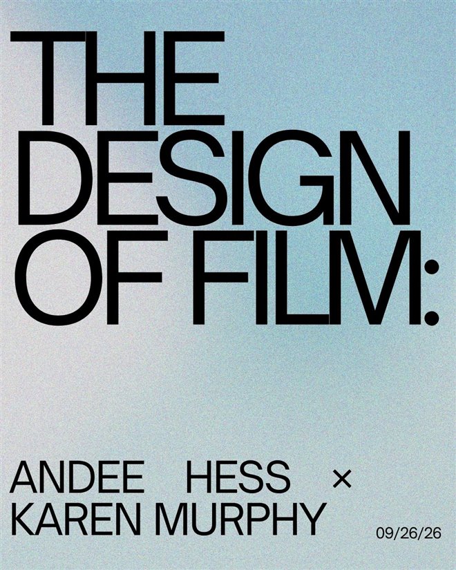 The Design of Film: Andee Hess x Karen Murphy Large Poster