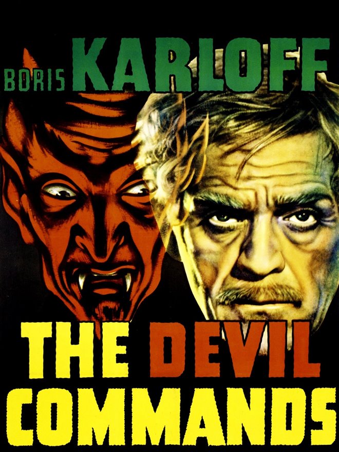 The Devil Commands Large Poster