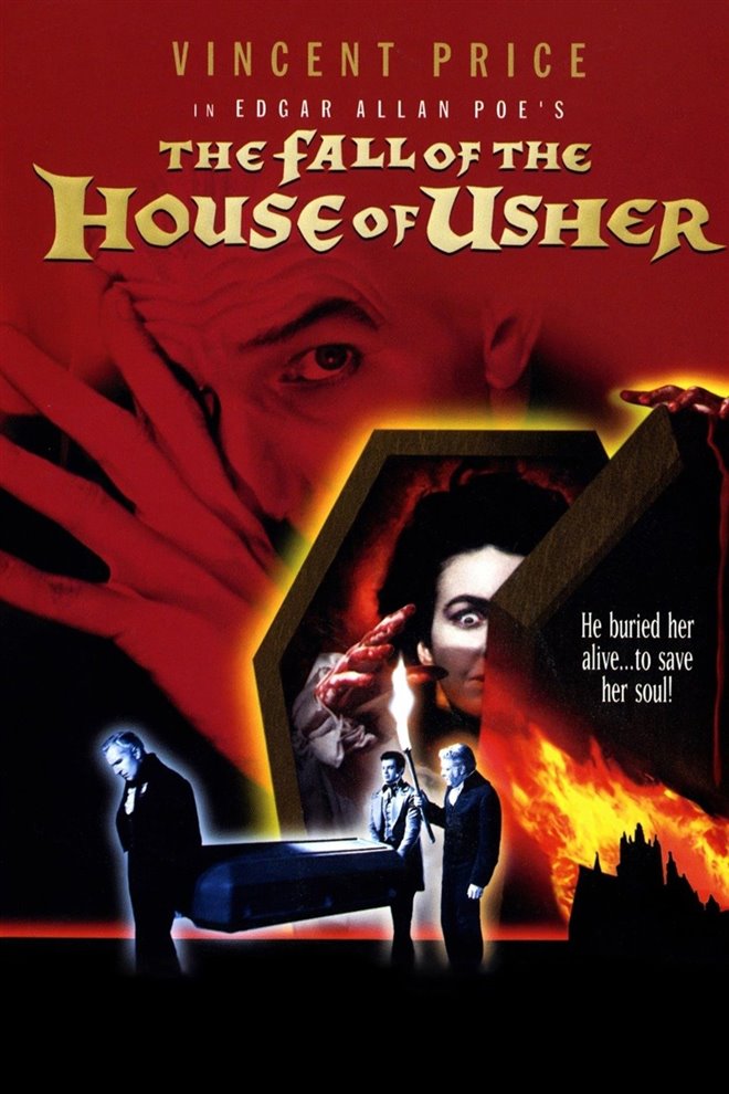 The Fall of the House of Usher (Zanik domu Usheru) Large Poster