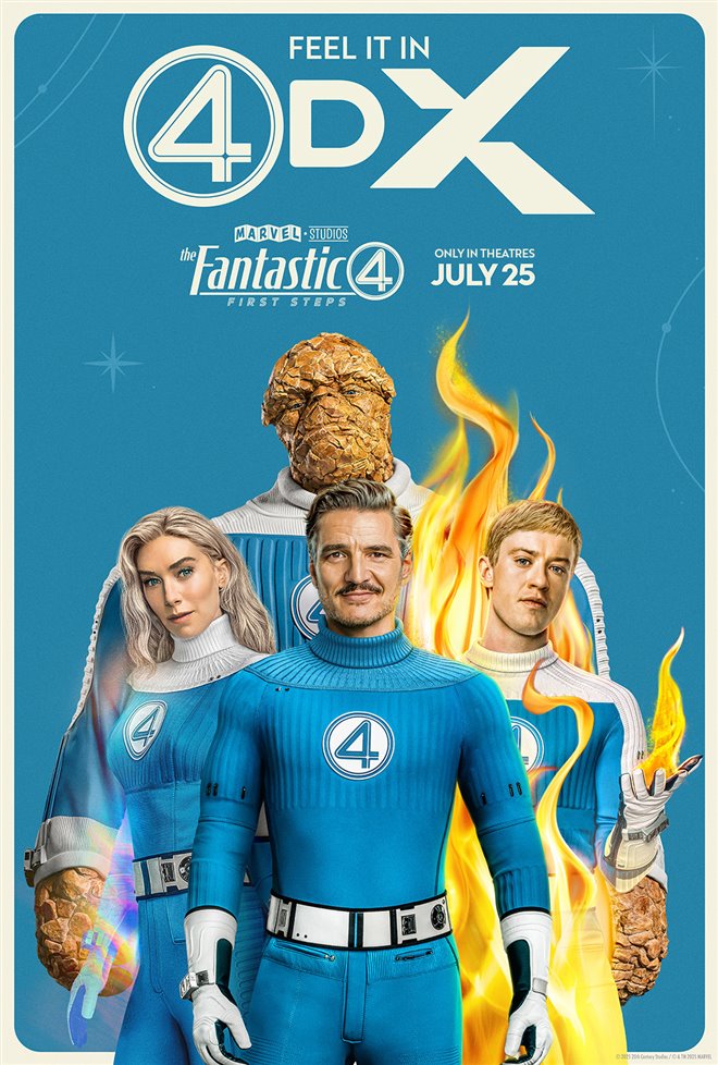 The Fantastic Four: First Steps 4DX Opening Night Fan Event Large Poster