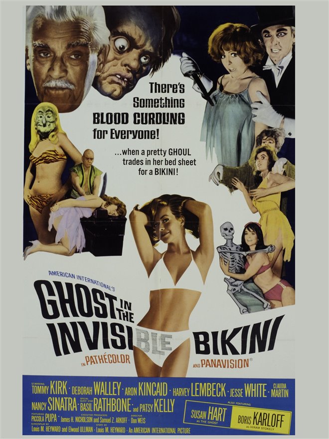 The Ghost in the Invisible Bikini Large Poster