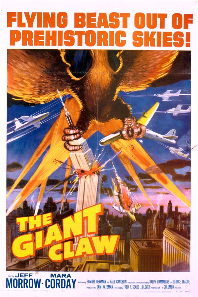 The Giant Claw (1957) Large Poster