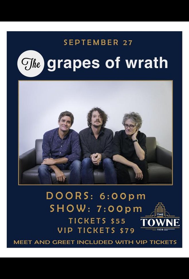 The Grapes of Wrath Live The Towne movie large poster.