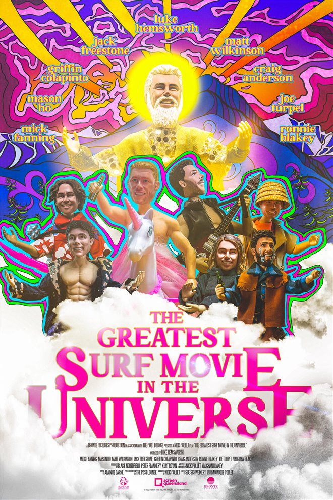 The Greatest Surf Movie in the Universe Large Poster