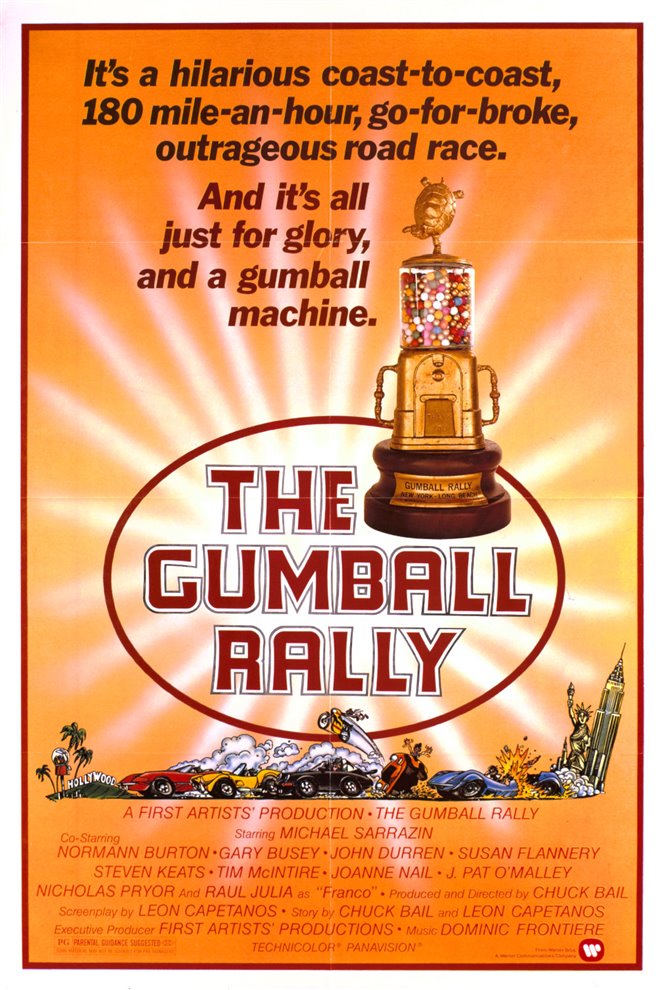 The Gumball Rally Large Poster