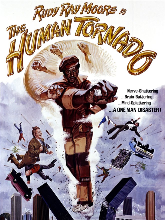The Human Tornado Large Poster