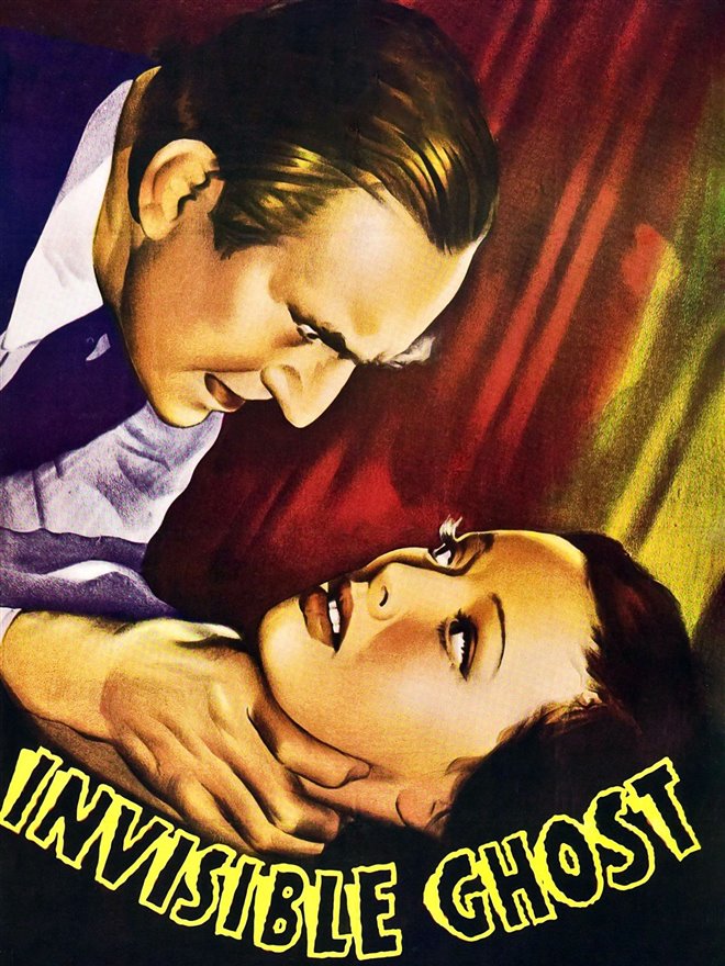 The Invisible Ghost Large Poster